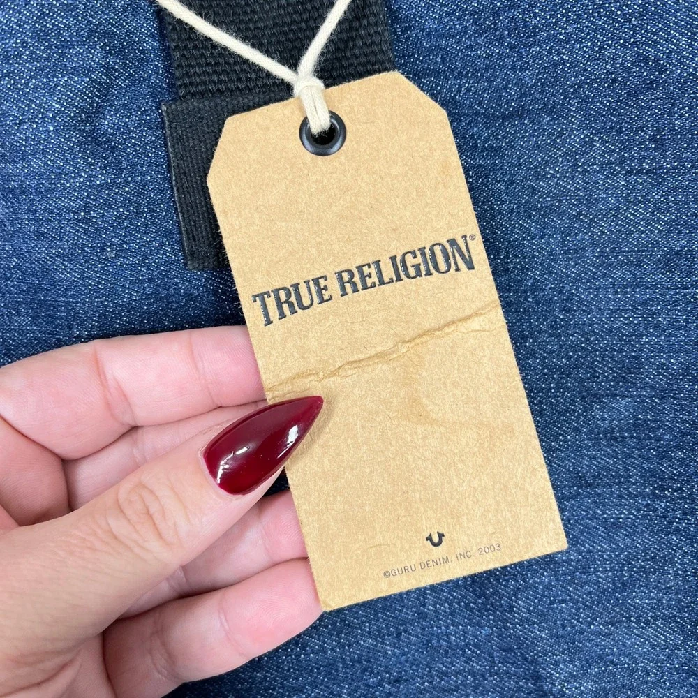 True Religion Denim Tote Handbags Blue OS‎ Womens